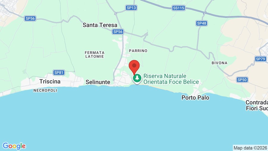 Mappa Zeta Club Selinunte